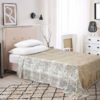 Μονόχρωμη κουβέρτα Flannel Super Soft 1.60x2.20 με σχέδιο!