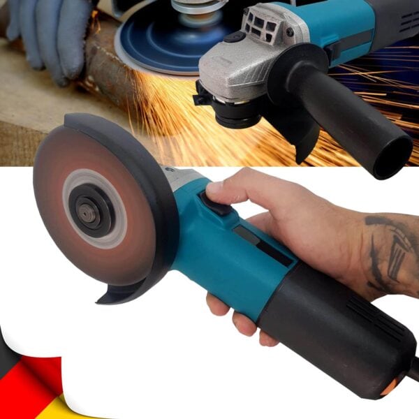 Γωνιακός τροχός 125mm 840W με ρύθμιση ταχύτητας-KRAFTROYAL