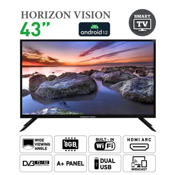 HorizonVision Android TV 43" Full HD