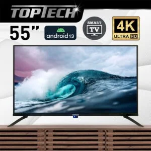 TOPTECH ANDROID 13 TV 55″ 4K ULTRA HD (2024)