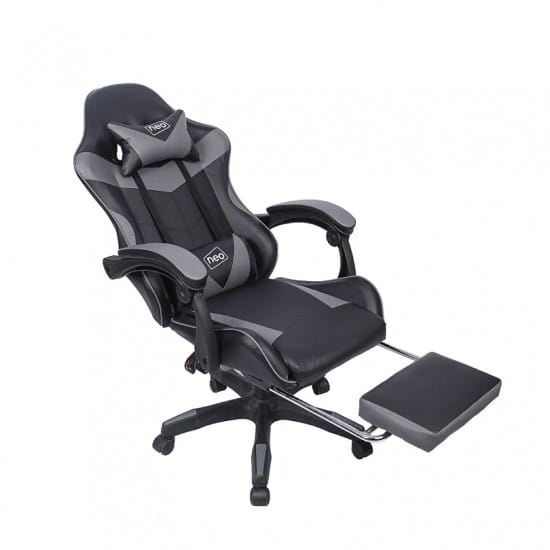gaming chair μαύρη