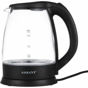 Βραστήρας Γυάλινος 1.7LT-SOKANY
