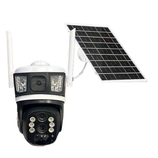 Κάμερα Παρακολούθησης με Hλιακό Pάνελ V380 ΜΕ ΔΩΡΟ ΚΑΡΤΑ ΜΝΗΜΗΣ 64GB