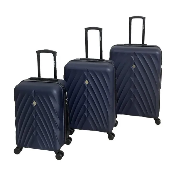 Σετ Βαλιτσών 3 Τεμαχίων σε blue χρώμα