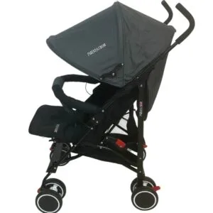 Παιδικό Καρότσι Parents με 3 Θέσεις Ανάκλισης – Γκρι