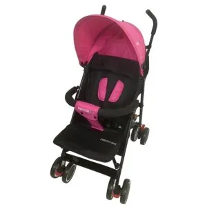 Παιδικό Καρότσι Parents με 3 Θέσεις Ανάκλισης – Ροζ