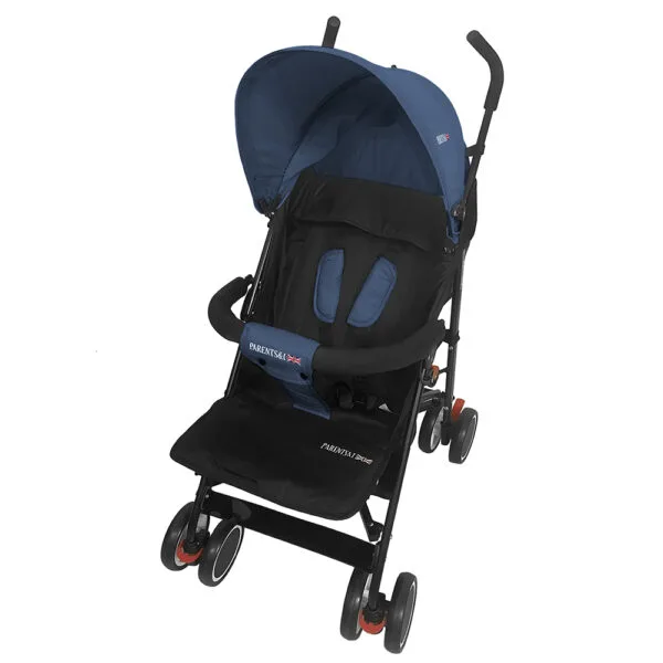 Παιδικό Καρότσι Parents με 3 Θέσεις Ανάκλισης - Μπλε