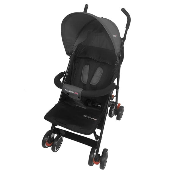 Παιδικό Καρότσι Parents με 3 Θέσεις Ανάκλισης - Γκρι