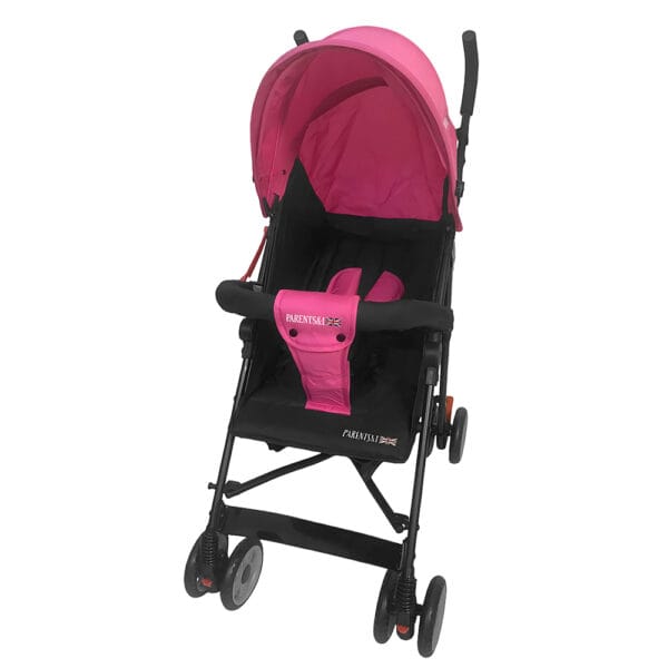 Παιδικό Καρότσι Parents με Ανάκλιση - Ροζ