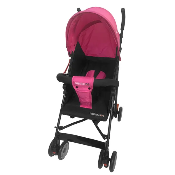 Παιδικό Καρότσι Parents με Ανάκλιση - Ροζ