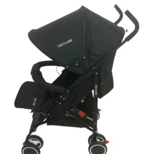 Παιδικό Καρότσι Parents με 3 Θέσεις Ανάκλισης – Μαύρο