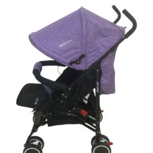 Παιδικό Καρότσι Parents με 3 Θέσεις Ανάκλισης – Μωβ