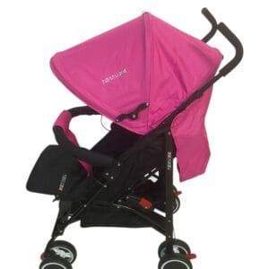 Παιδικό Καρότσι Parents με 3 Θέσεις Ανάκλισης – Ροζ