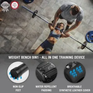 Πολυλειτουργικός Αναδιπλούμενος Πάγκος Γυμναστικής