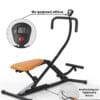 Εργονομικό όργανο κοιλιακών Crunch Trainer με υποστήριξη αυχένα για ασφαλή ροκανίσματα.