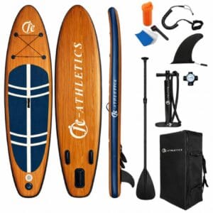 Φουσκωτή Σανίδα SUP με Κουπί, Αξεσουάρ και Σακίδιο Μεταφοράς, 320x81x15cm