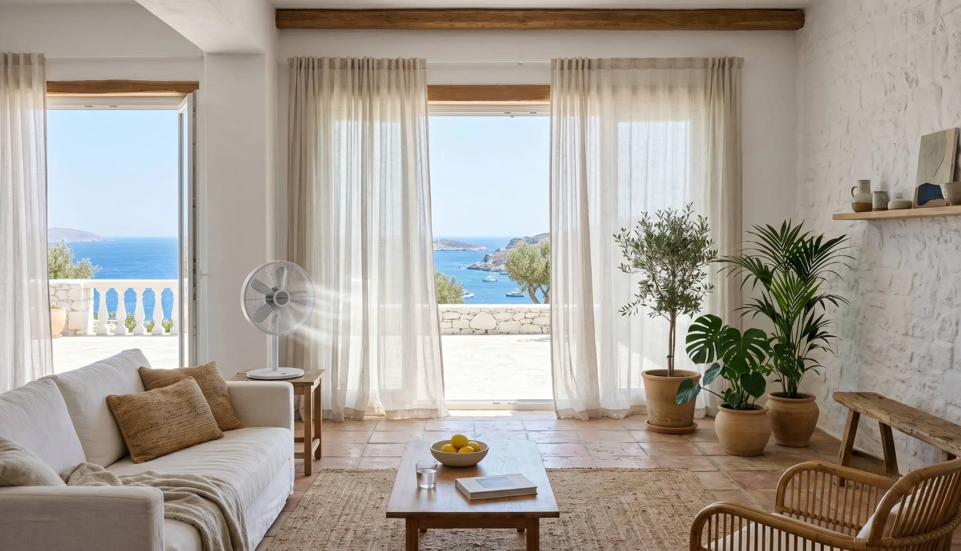 Πώς να Δροσίσω το Σπίτι: 7 Έξυπνοι Τρόποι για Δροσιά το Καλοκαίρι