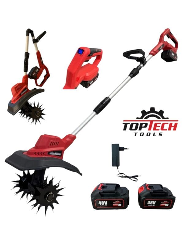 φρέζα TOPTECH! Με 2 μπαταρίες