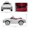 Ηλεκτροκίνητο Παιδικό Αυτοκίνητο Licensed BMW 507 Classic Vintage 12V Λευκό 7083690 Ηλεκτροκίνητο Παιδικό Αυτοκίνητο Licensed BMW 507 Classic Vintage 12V Λευκό 7083690