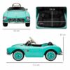 Ηλεκτροκίνητο Παιδικό Αυτοκίνητο Licensed BMW 507 Classic Vintage 12V Πράσινο 7083690