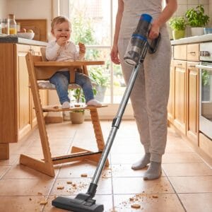 MORE4U ΑΡΧΙΚΗ Επαναφορτιζόμενη Σκούπα CleanMaxx 2 σε 1 Stick & Χειρός 22.2V Με Φίλτρο Hepa